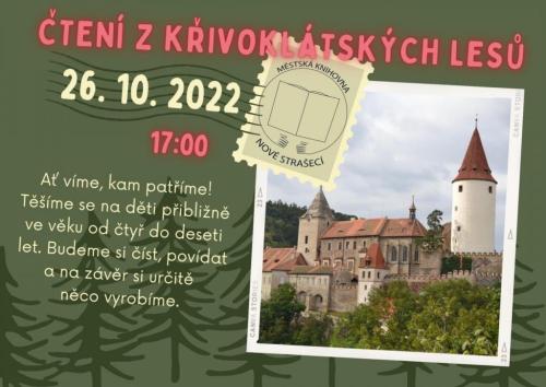 Čtení z&nbsp;křivoklátských lesů - 26.&nbsp;10. 2022