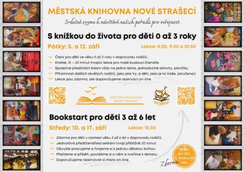 Bookstart a S knížkou do života - září 2025