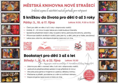 Bookstart a S knížkou do života - říjen 2025