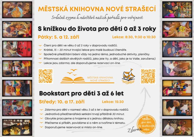 Bookstart a S knížkou do života - září
