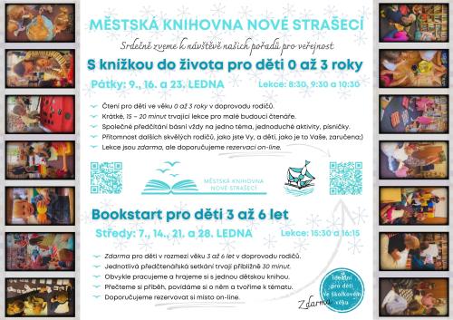 Bookstart a S knížkou do života - leden 2026