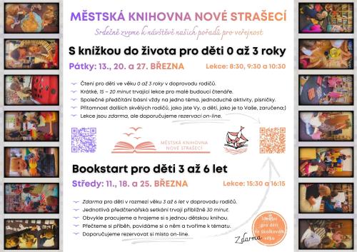 Bookstart a S knížkou do života - březen 2026