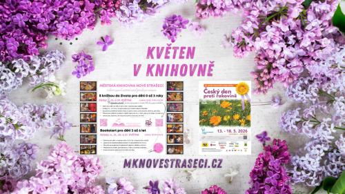 Květnový program v knihovně.