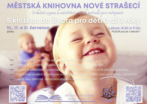 Bookstart a S knížkou do života - červenec až srpen 2026
